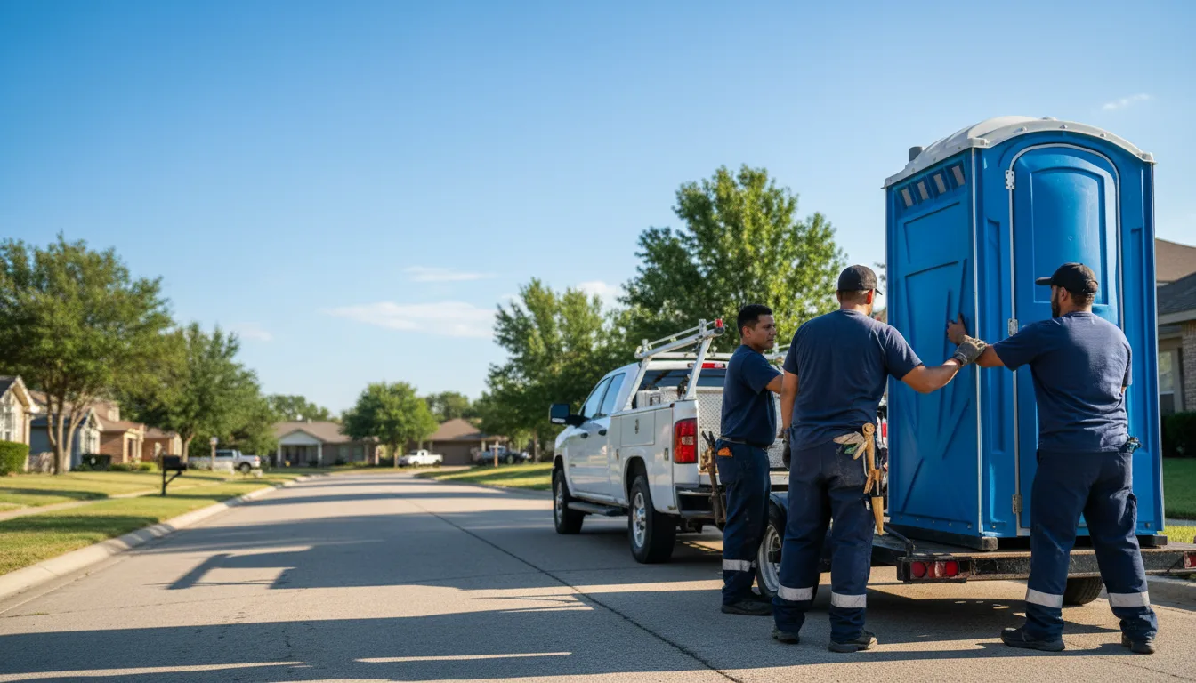 Portable Toilet Rental in Stephenville, TX near me
